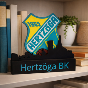 Klubblogga med skyline (3D-printad)